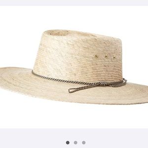 L Space Wayne Straw Beach hat. One size.